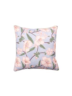 House This Badamwari - Set Of 2 Cushion Covers (Blue) image